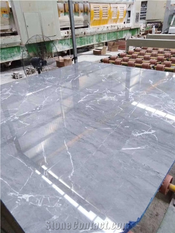 Galaxy Silver Grey Marble for Stairs/Tabletops