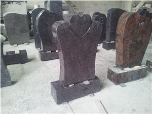 Germany Granite Monuments Heart Shaped Headstones