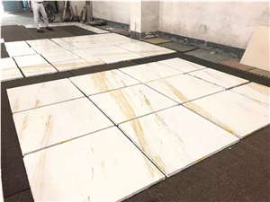 Golden Ariston White Marble Floor & Wall Tiles