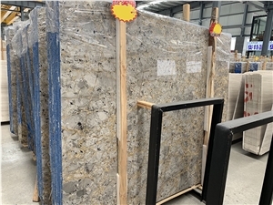 Golden Grey Marble Slabs Tiles,Tundra Gold Spider