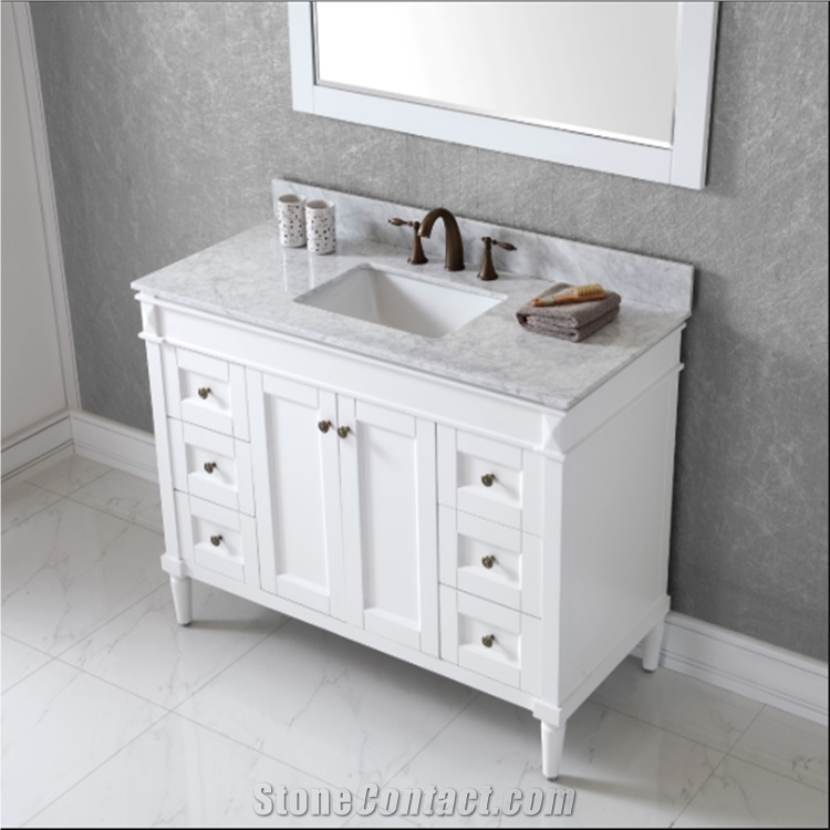 Good Quality Carrara White Marble Slab for Bathtop