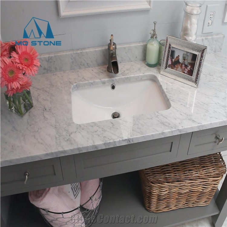 Good Quality Carrara White Marble Slab for Bathtop
