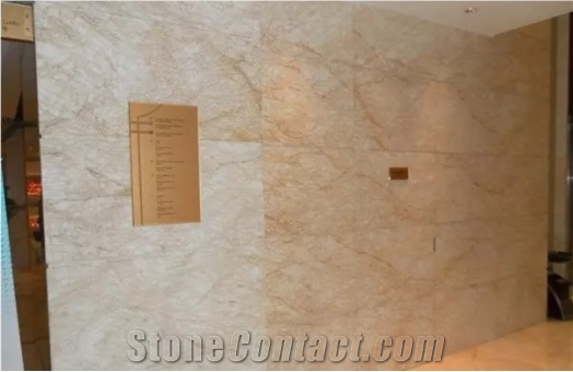 Greece Golden Spider Marble Walling Tiles