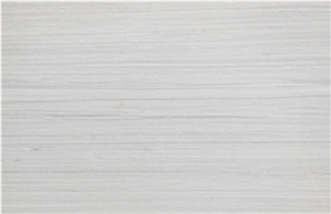 Greek White Wood Marble Polished Tile Slab