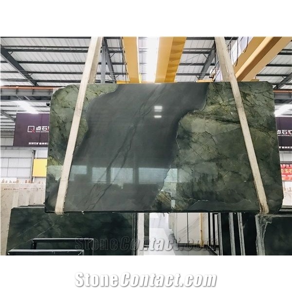 Green Marble Quartzite Slabs Cut to Size Tiles
