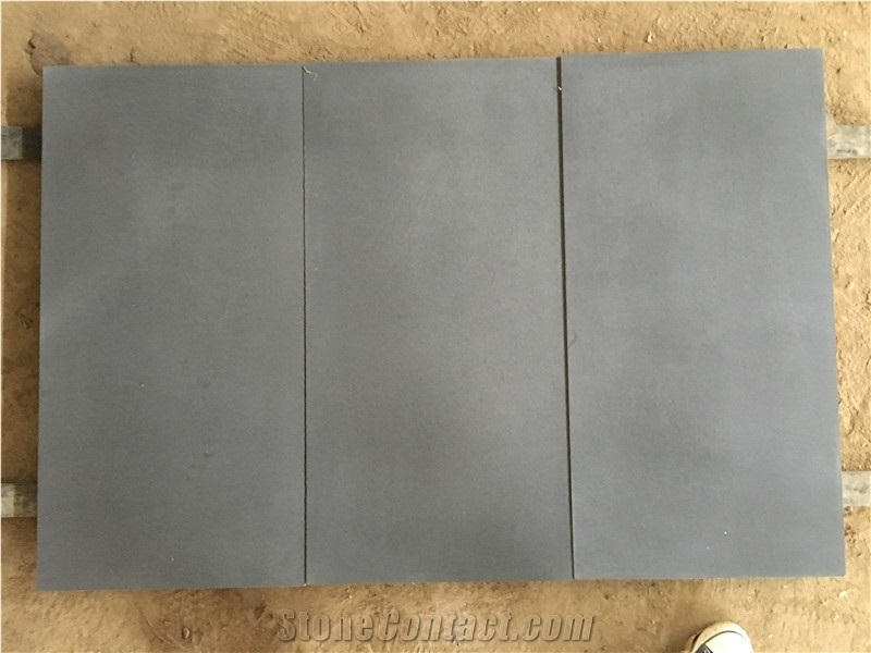 Grey Basalt Honed Tiles for Facade