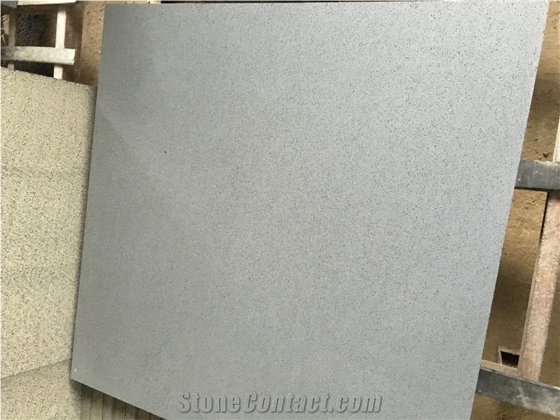 Grey Basalt Honed Tiles for Facade