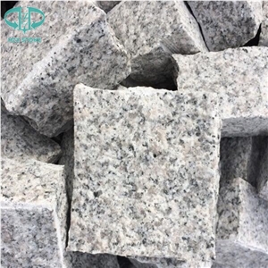 Grey Granite Cobble Stone, Cube Stone
