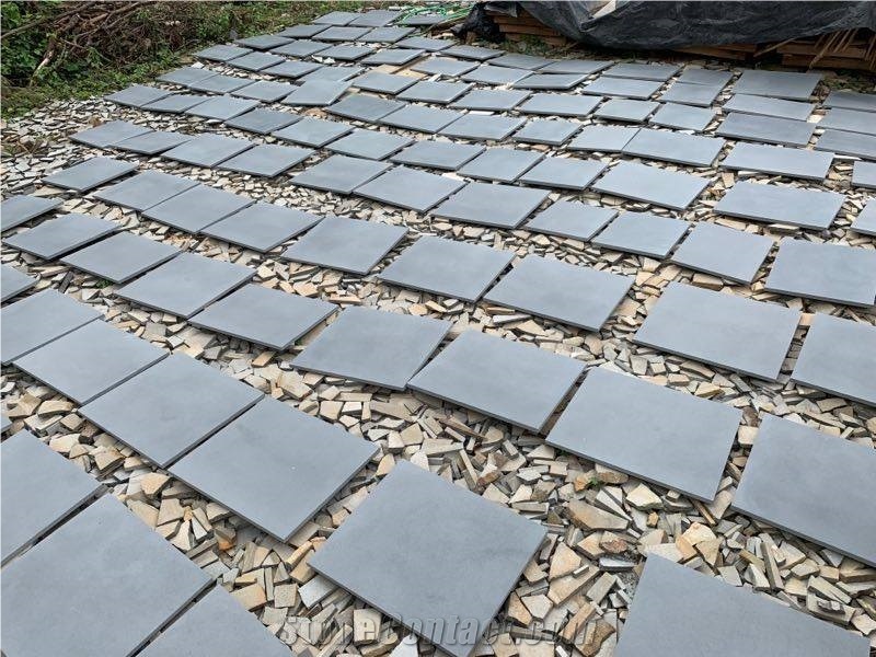 Hainan Black Basalt Andesite Tiles Skirting
