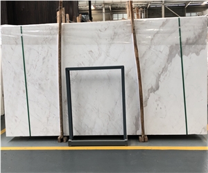 High Quality Greece Volakas White Marble Slab