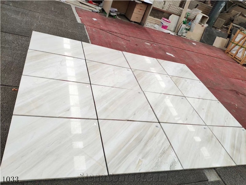 Italy Earl White Marble Slab Wall Floor Tiles Used