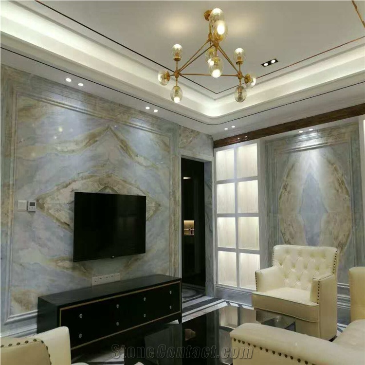 Lemon Ice Marble for Wall Cladding
