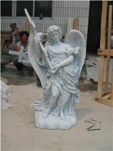 Life Size Marble Human Sculpture for Tombstones