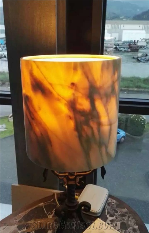 Luxury Natural Design Home Decor Marble Table Lamp