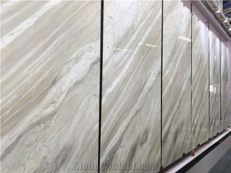 Malaysia Qamar White Marble Floor Tiles