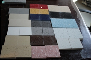 Multicolor Artificial Quartz Stone Tile