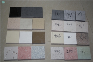 Multicolor Artificial Quartz Stone Tile