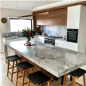Natural Grey Marble Stone for Interior Design