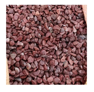 Natural Marron Color Tumble Pebbles Stones