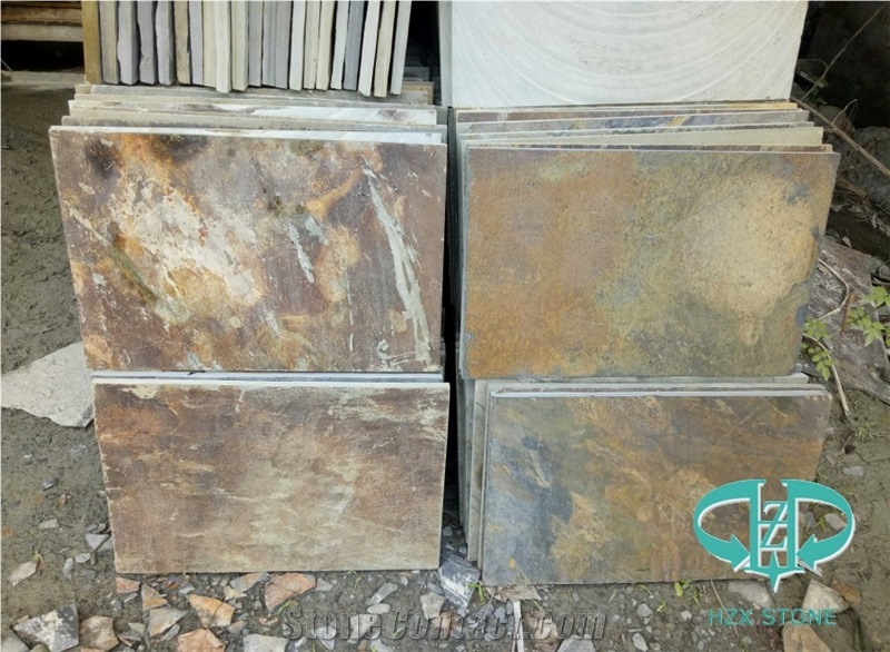 Natural Rusty Slate for Flooring/Wall Covering