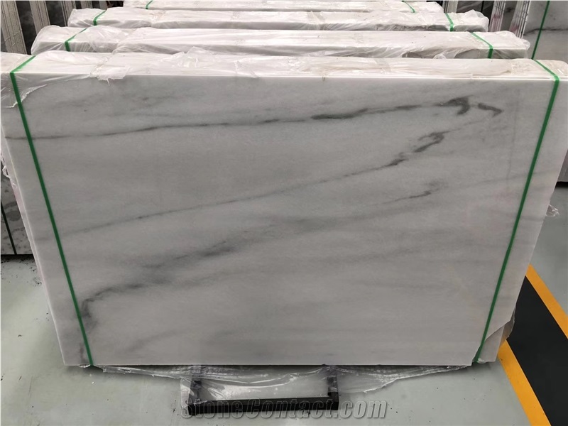 Natural White Marble with Black Veins