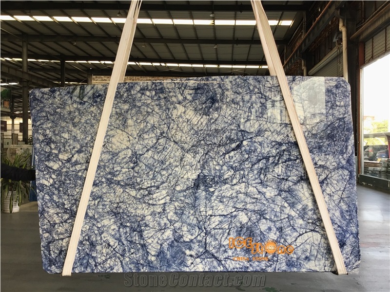 Nature Onyx with Painted, Azul Land