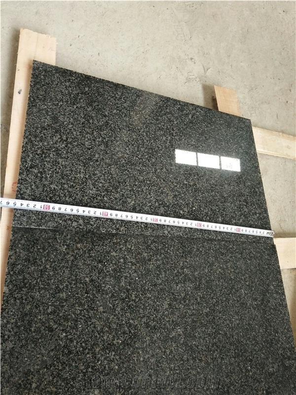 Nero Impala Black Granite for Paving Flooring Tile