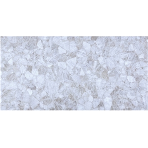 New 2020 Crystal White Onyx Agate Slabs Tiles