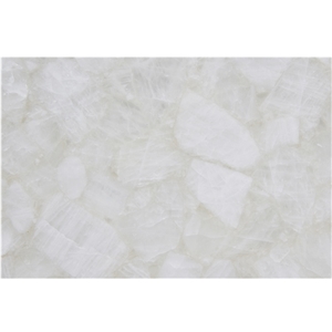 New 2020 Crystal White Onyx Agate Slabs Tiles