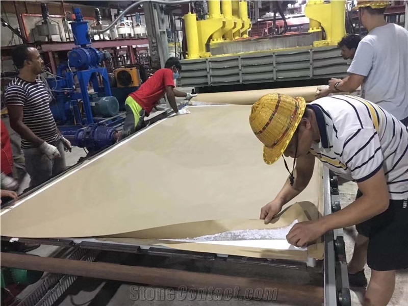 New Calacatta Quartz Slab from Malaysia Factory