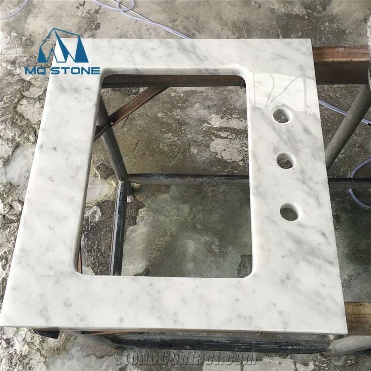 New Design Carrara White Marble Stone for Tops