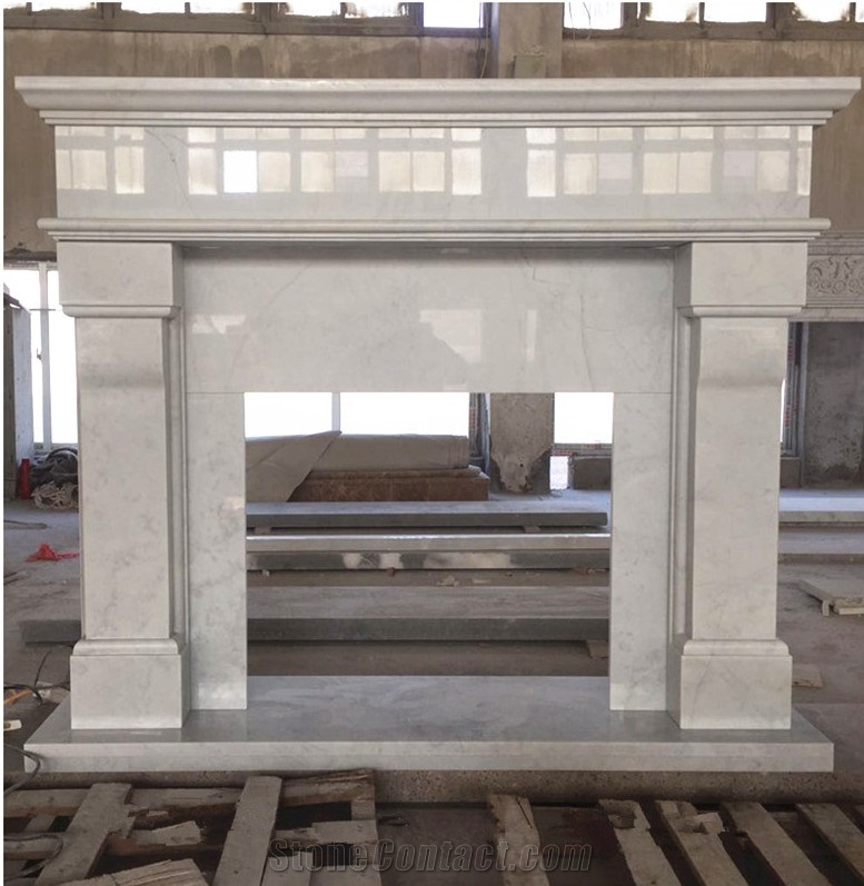 New Design Marble Fireplace