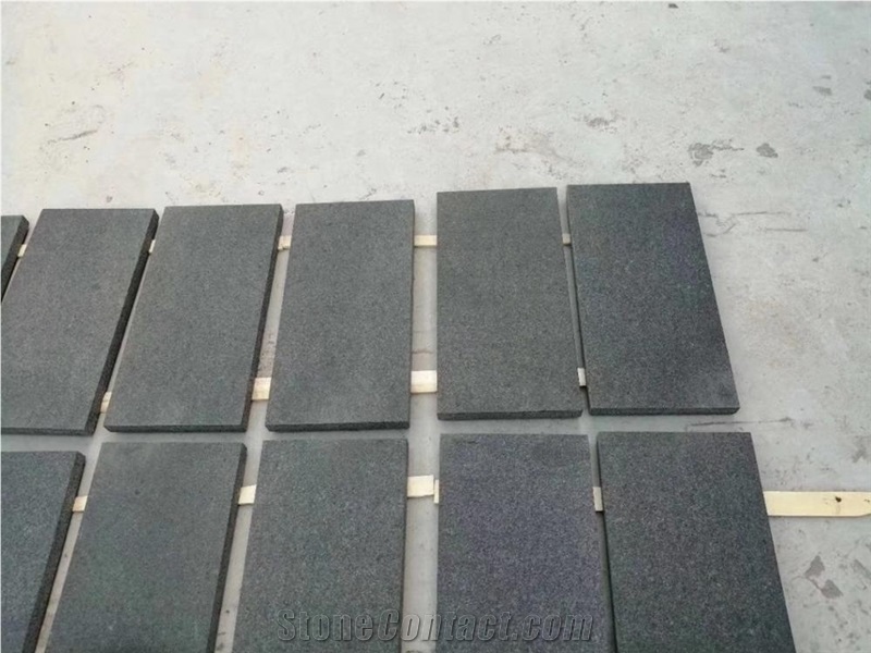 New G684 Black Pearl Granite Walling Tiles