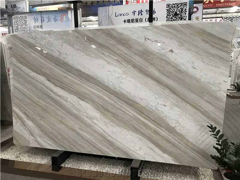 New Polished Earl White Marble Supplier