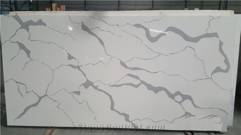 Oldstyle Calacatta Classic Quartz Bathroom Countertop ...