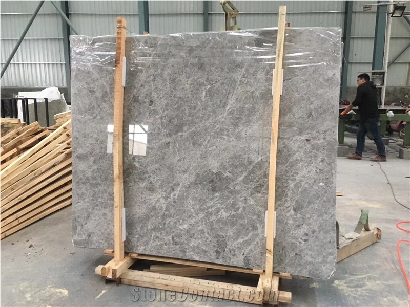 Original Dora Cloud Grey Marble Floor Slabs Stone from China 