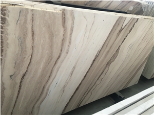 Palissandro White Marble French Pattern Slabs