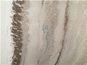 Palissandro White Marble French Pattern Slabs
