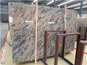 Philippines Apollo Grey Marble Gold Mocca Slabs