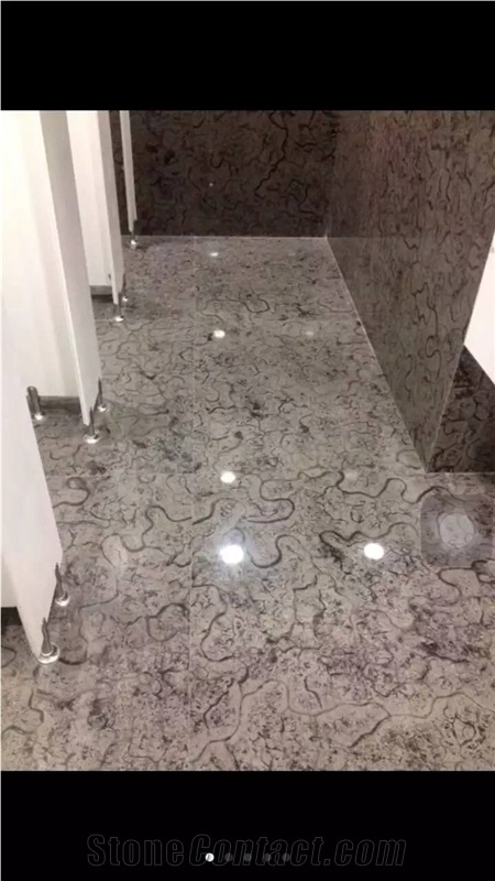 Polished Classical Grey Marble Floor Tiles