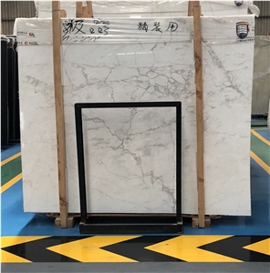 Polished Greece Volakas White Marble Slab