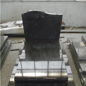 Polished Mausoleum Granite Memorial Tombstones