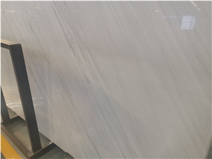 Polished White Marble Slabs Wall Covering