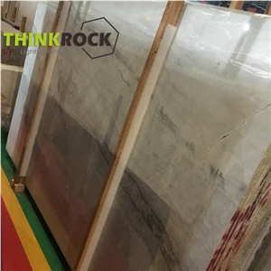 Polished Yabo Grey Marble Tiles in Stock