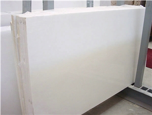 Pure White Crystal Marble Bathroom Wall Covering