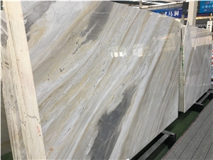 Qamar Pearl Marble Pattern Wall Clading Slabs