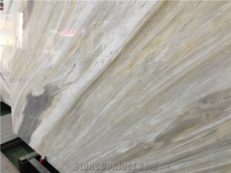 Qamar Pearl Marble Wall Covering Slabs