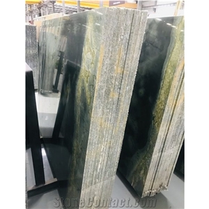 Rain Forest Marble Slabs Cut to Size for Skirting