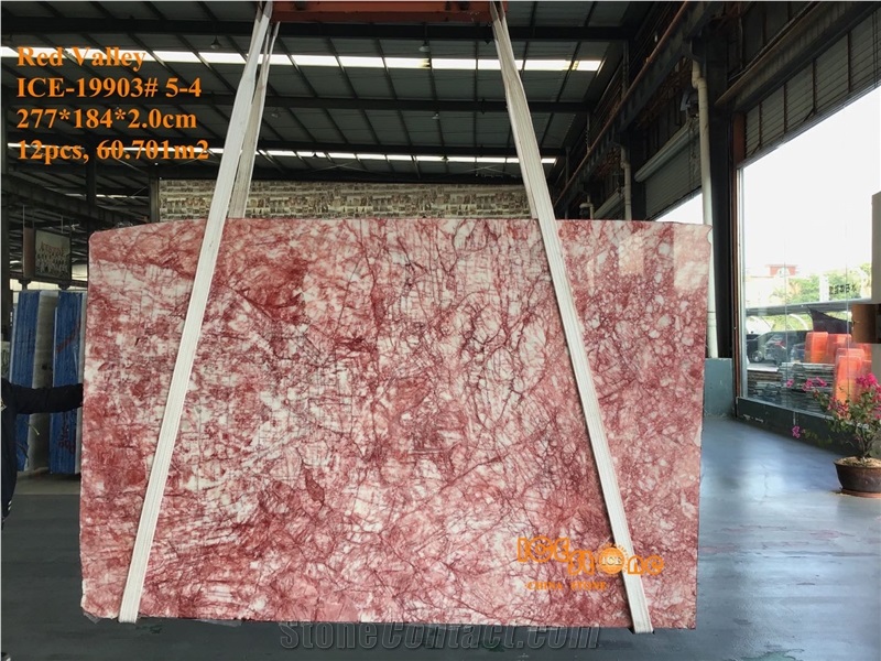 Red Valley Painted Red Onyx