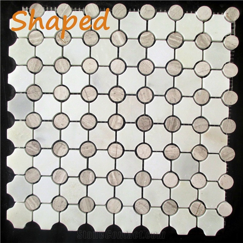 Shaped Mosaic Tile for Dinning Room